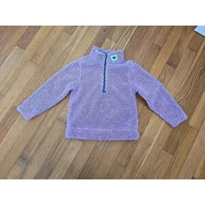 Obermeyer Girl’s Sherpa Fleece Pullover Purple Size M